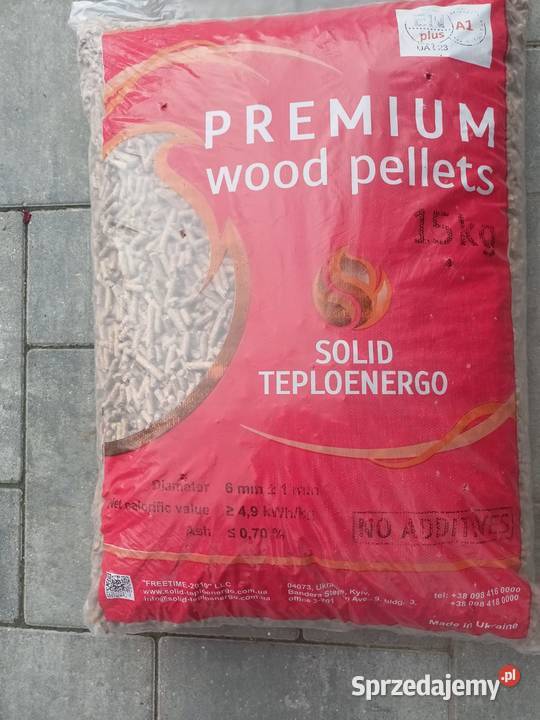 Pellet sosnowy SOLID OLCZYK 6 mm workowany EN Bolesław