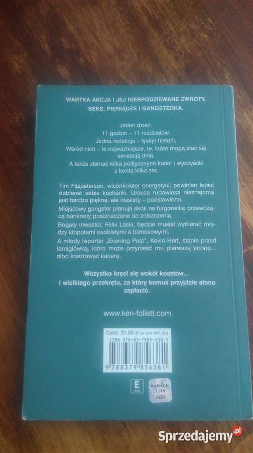 Ken Follett Papierowe Pieniądze Poznań