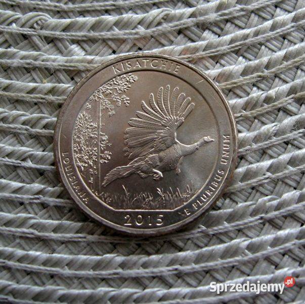 USA Quarter Dollar 2015r P KISATCHIE Numizmatyka Kalisz