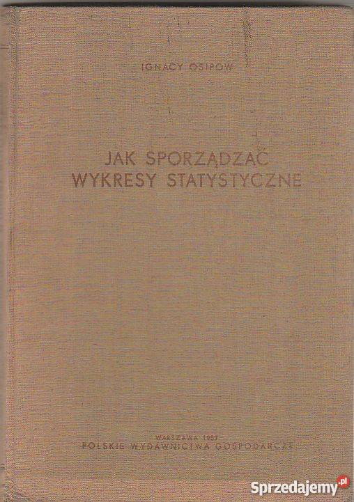 7241 SPORAZĄDZAĆ WYKRESY STATYSTYCZNE IGNACY Czyrna sprzedam