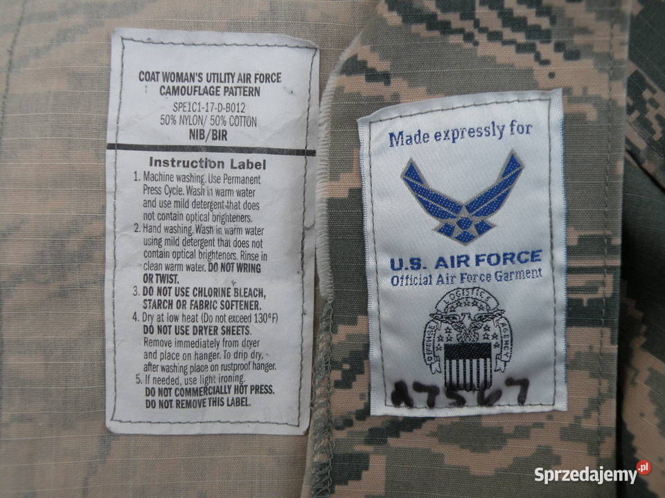 Bluza ABU tiger stripes USAF womans 14L ripstop Wrocław