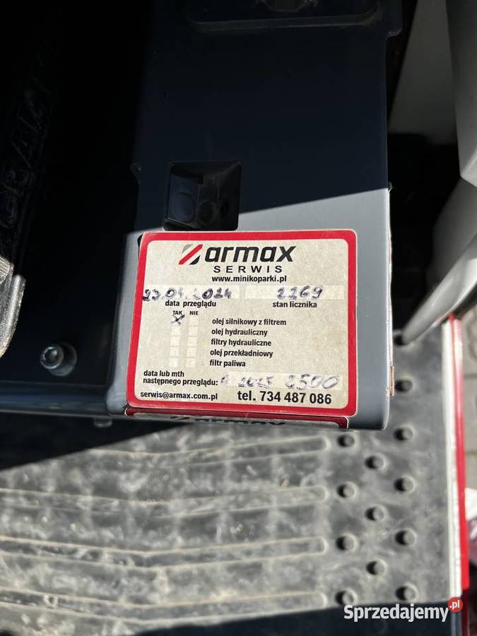 Minikoparka Takeuchi TB230 3 tony używana stan Bielsko-Biała
