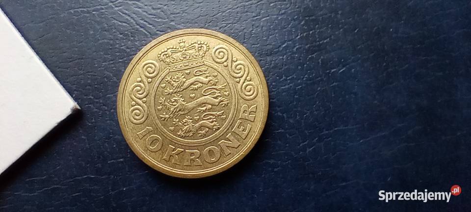 Stare monety 10 koron 1994 Dania Lesko