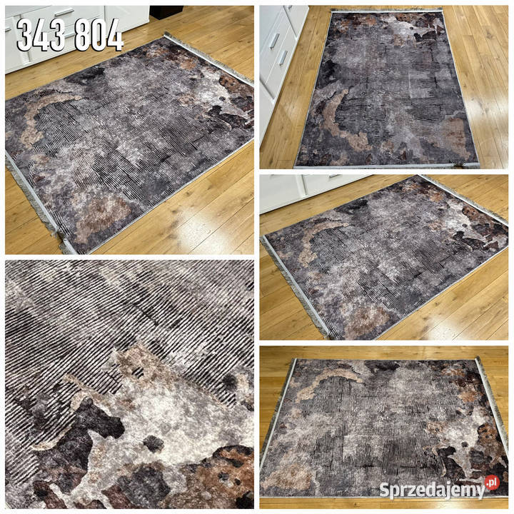 NOWOCZESNY DYWAN 130X190 PRINT 343804 CIENKI Białystok