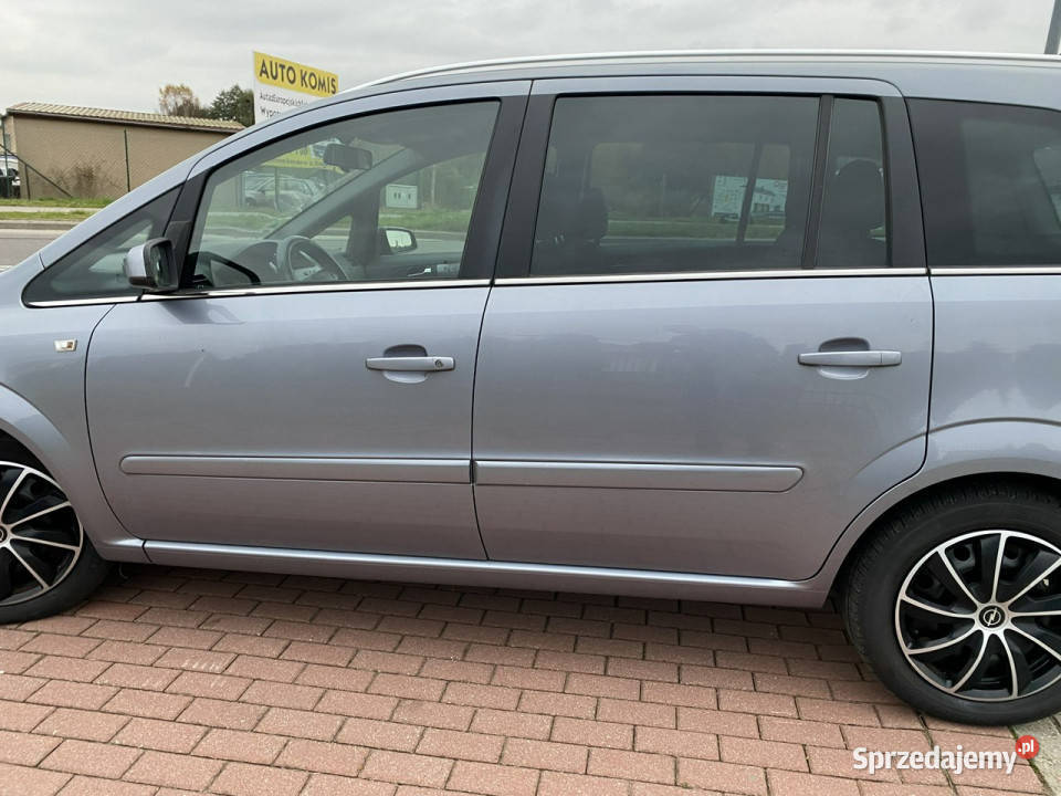 Opel Zafira 16 Benzyna7 miejsc10 czujnik parkowania pomorskie Wejherowo
