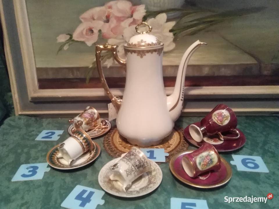 Porcelana do czekolady Limoges Karlsbad wielkopolskie Poznań