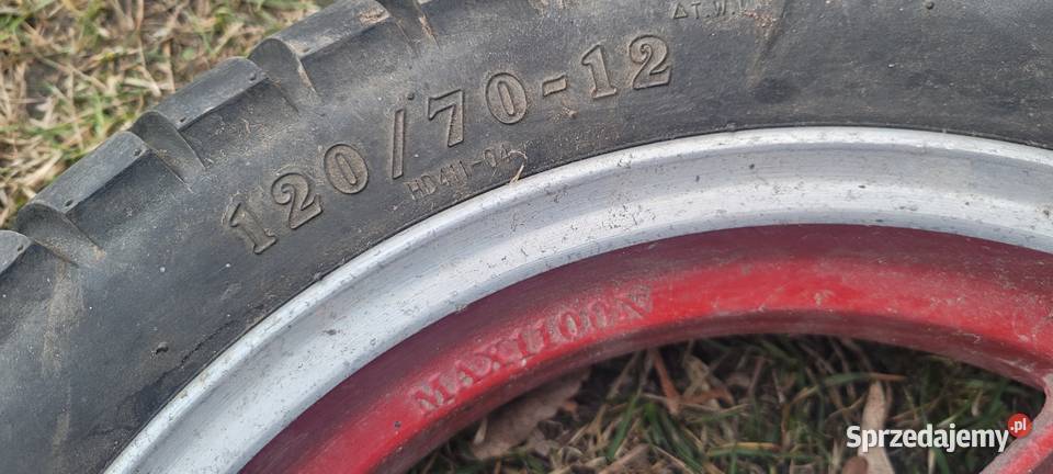 Koło do skutera 12 12070 Całe koło do motocykla Chmielnik