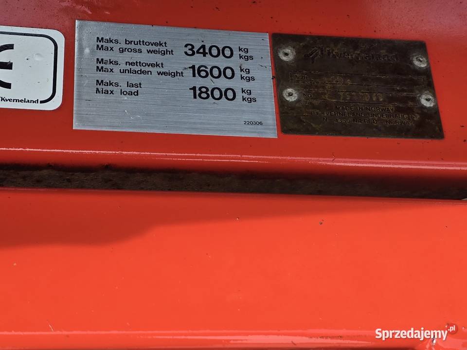 Owijarka samozaładowcza kverneland un 7512 Szydłowiec