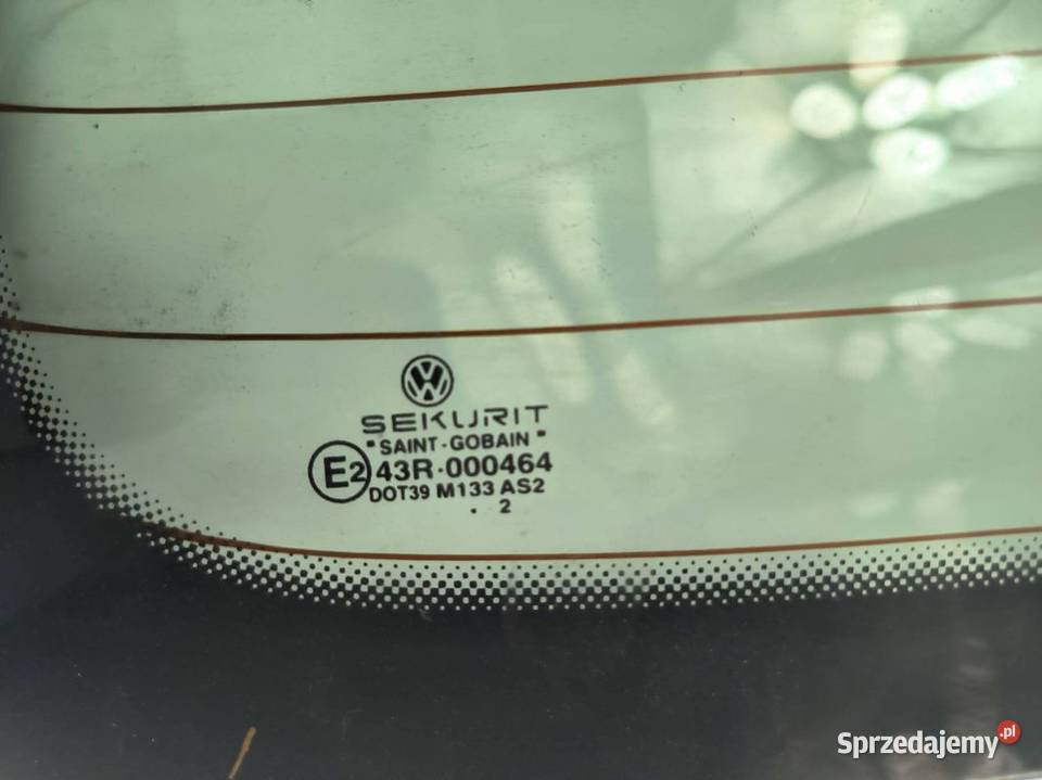 SZYBA TYŁ VOLKSWAGEN POLO 9N Lipno