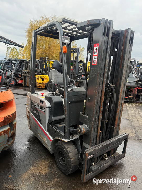 wózek widłowy elektryczny NISSAN 1NL18Q Triplex