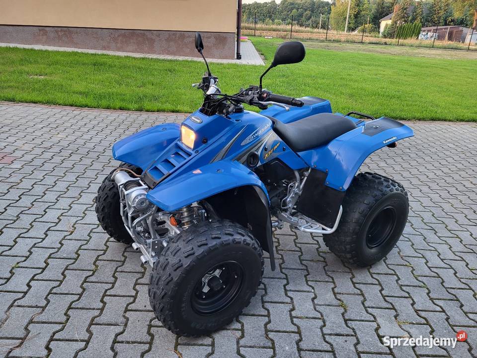 Kawasaki kef 300 zarejstrowany kat B ltz trx niebieski Szczodrkowice