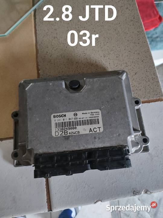 Sterownik silnika 28 JTD 03r Sterownik komputer dolnośląskie Wrocław