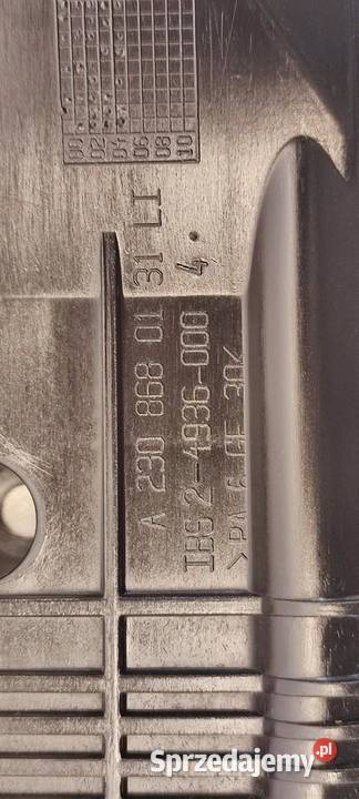 MERCEDES SL R230 MOCOWANIE PASA GŁOŚNIK