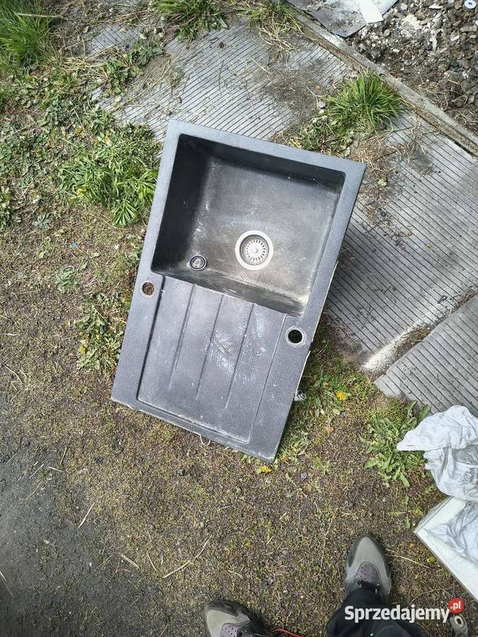 Zlewozmywak czarny granatowy Kęty sprzedam
