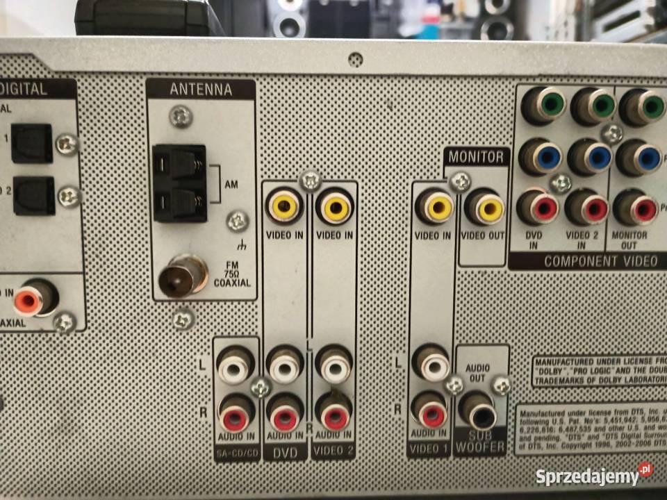 Amplituner SONY K785 z pilotem