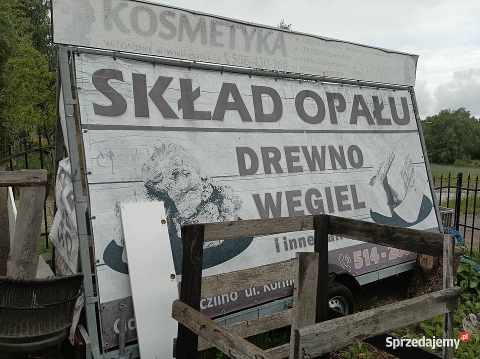 Przyczepa reklamowa mer Gdynia