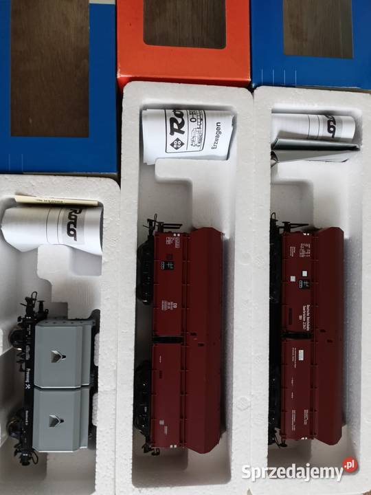 7 modeli wagonów ROCO skala HO nowe Modelarstwo Kolekcje