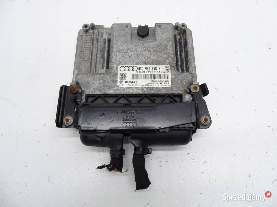 KOMPUTER STEROWNIK SILNIKA AUDI A3 8P 14 TSI CAX sprzedam