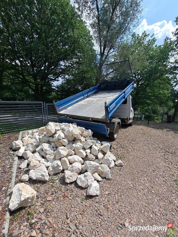 Kamień ogrodowy biały głaz białe głazy 90350 mm Kraków