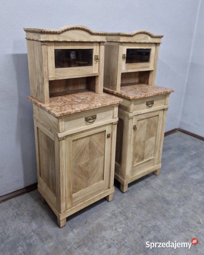 Unikatowe dębowe szafki nocne AntykiMarki Marki