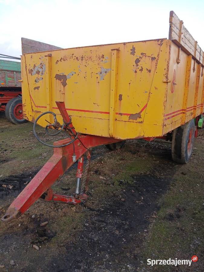 Przyczepa wywrotka 5 t nieuszkodzony lubelskie
