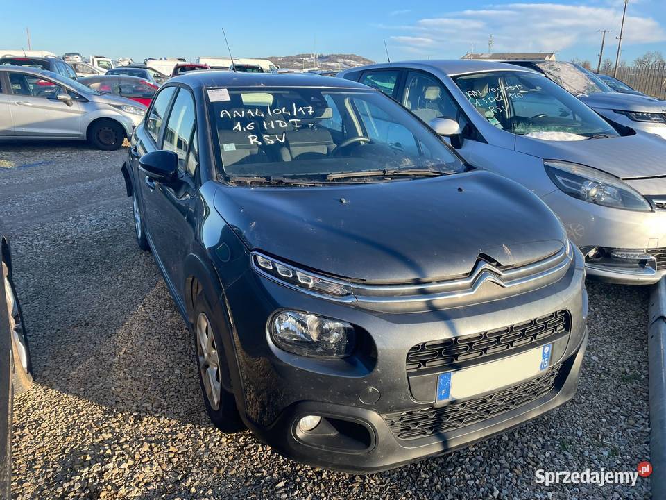 CITROEN C3 III 16 BlueHDi 100 Feel EL623 manualna Rzeszów
