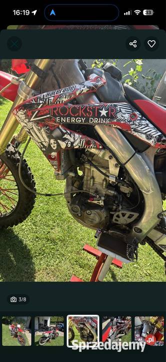 Cross Honda Crf 450 Łaziska Górne