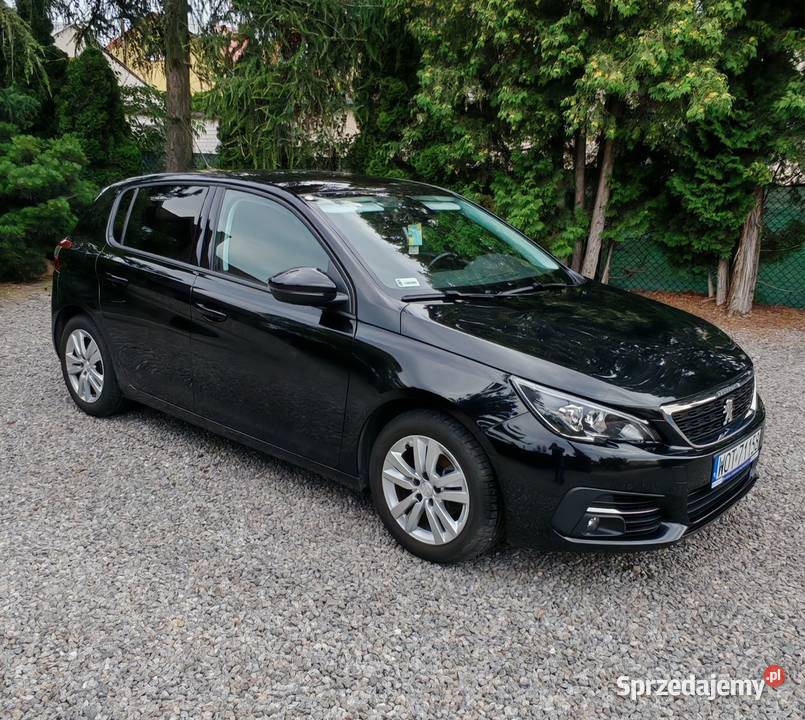 Peugeot 308 GWARANCJA ASO welurowa tapicerka Zakręt