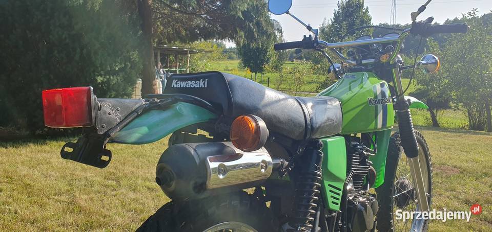 Kawasaki KL250A 82 15 rzadki klasyk łańcuch sprzedam