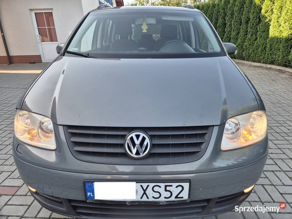 VW TOURAN 1900 TDI5OSOBOWYHAK Zarejestrowany w Polsce dolnośląskie Głogów