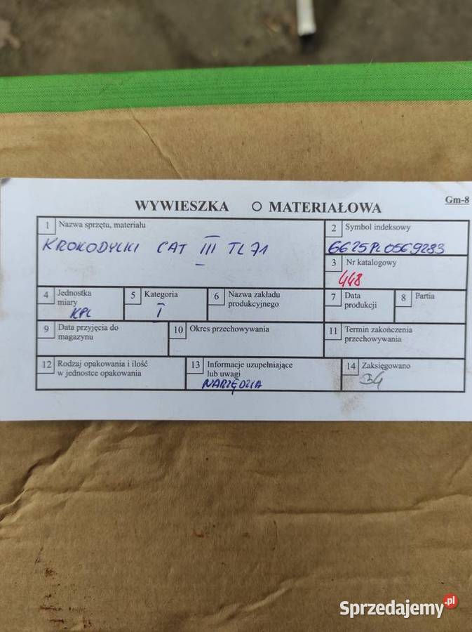 Zaciski szczękowe do kabli rozruchowych Ostrowiec Świętokrzyski