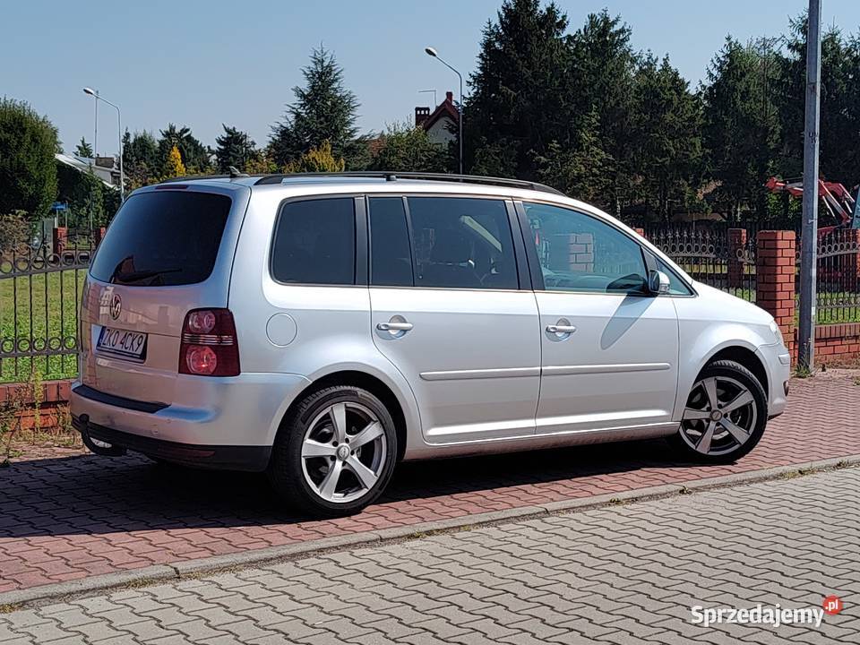 VW TOURAN 7 OSOBOWY czujnik parkowania wielkopolskie Leszno