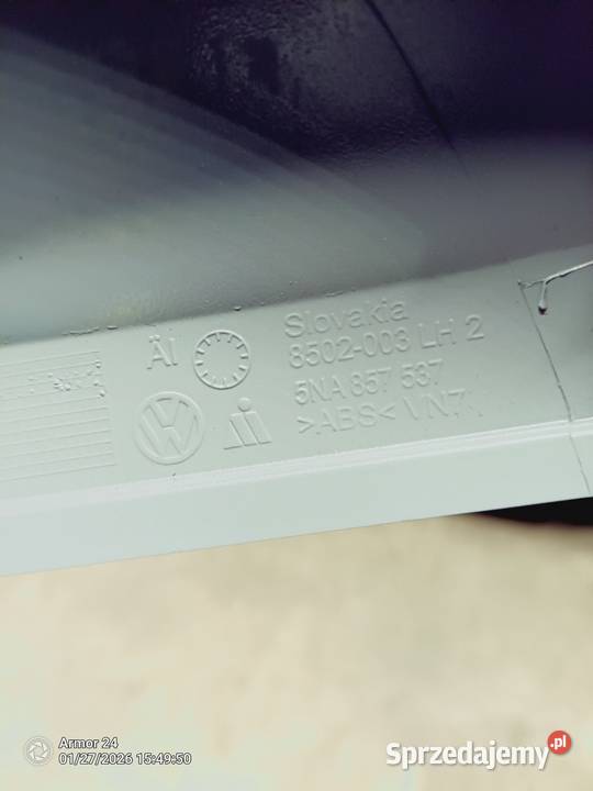 Obudowa Lustro Zewnętrzne VW Touran Pałczew