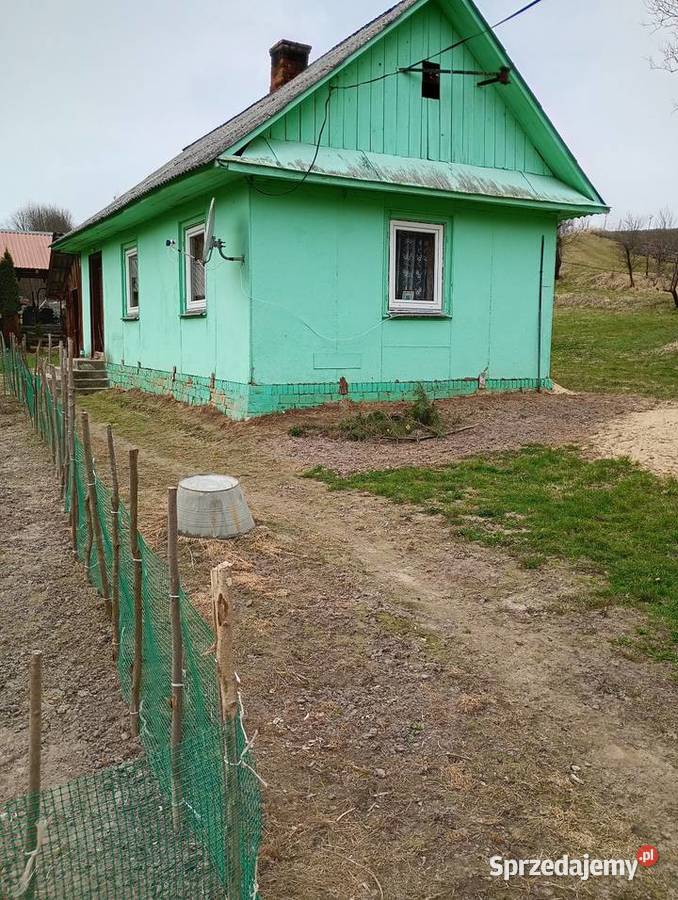 Sprzedam dom drewniany z zabudowaniami Biłgoraj