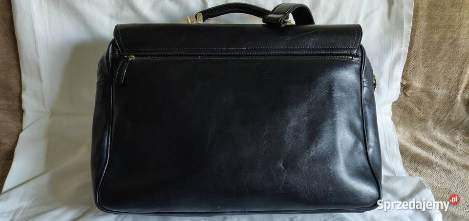 Teczka aktówka męska Zippo skóra naturalna Warszawa