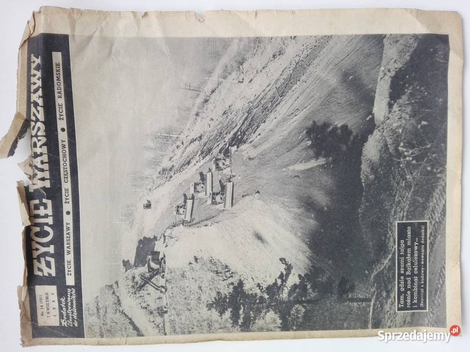 Życie Warszawy gazety 1963 r Warszawa