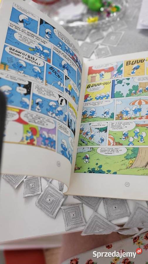 Stary komiks smerfy Komiksy podlaskie Ciechanowiec