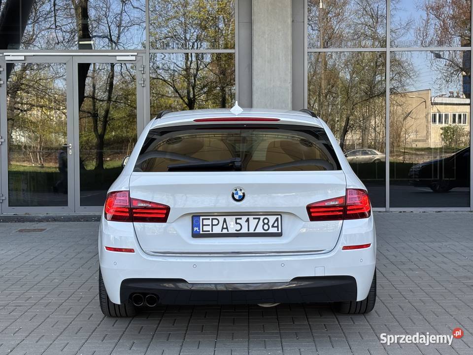 BMW 5 F11 LIFT 520D MPAKIET AUTOMAT 2014r BOGATE łódzkie Konstantynów Łódzki