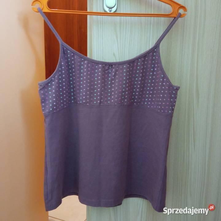 Różowy top w kropki r 38 Koszalin sprzedam