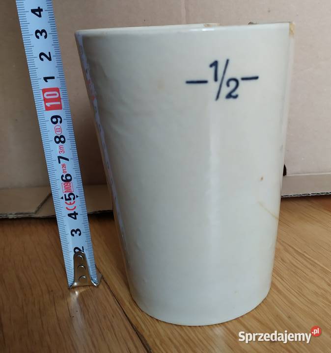 294 KUBEK Bar mleczny PRL 12 Litra