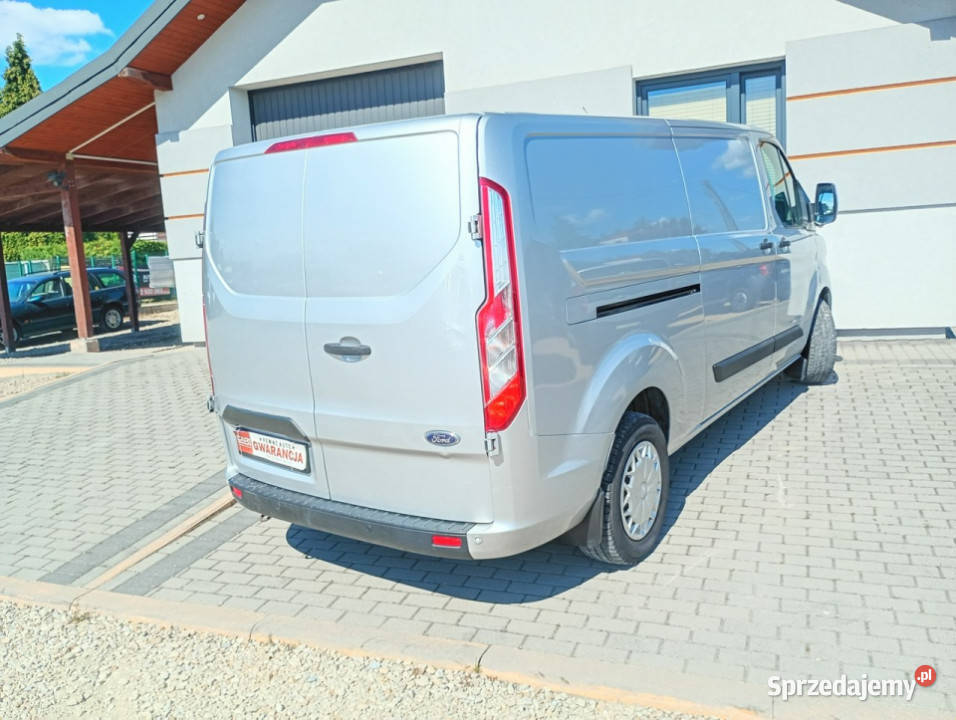 Ford Transit Custom wersja longkrajowy srebrny Chełm Śląski