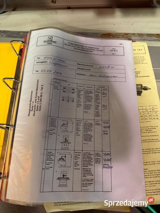 Frezarka RECKERMANN KOMBI 900 Sierpów