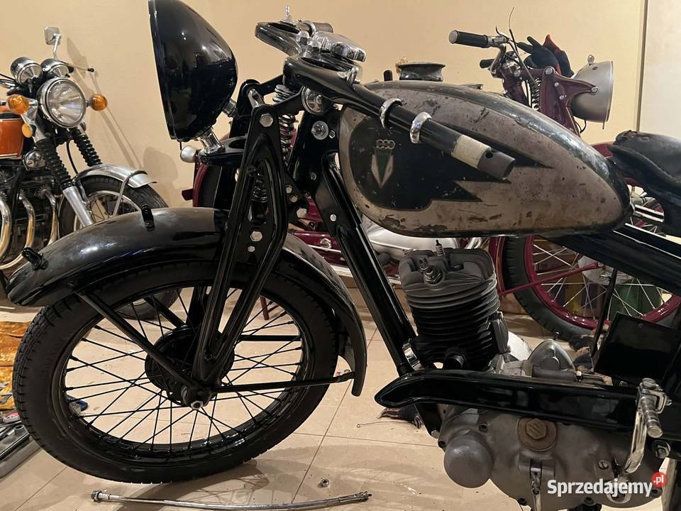 DKW 200 BLOCK LUXUS 1931 niekompletny kupiony w Polsce podkarpackie Łańcut