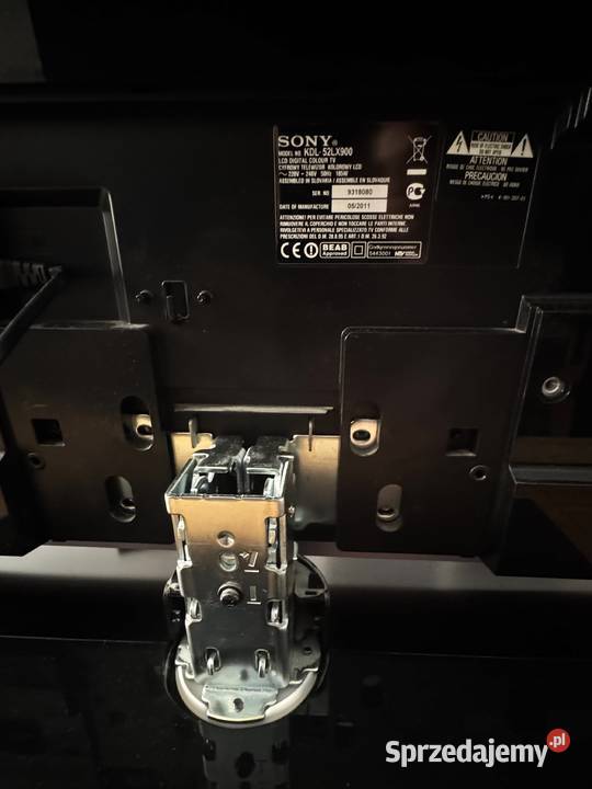 TV SONY Telewizor marki SONY Model KDL52LX900 52cale