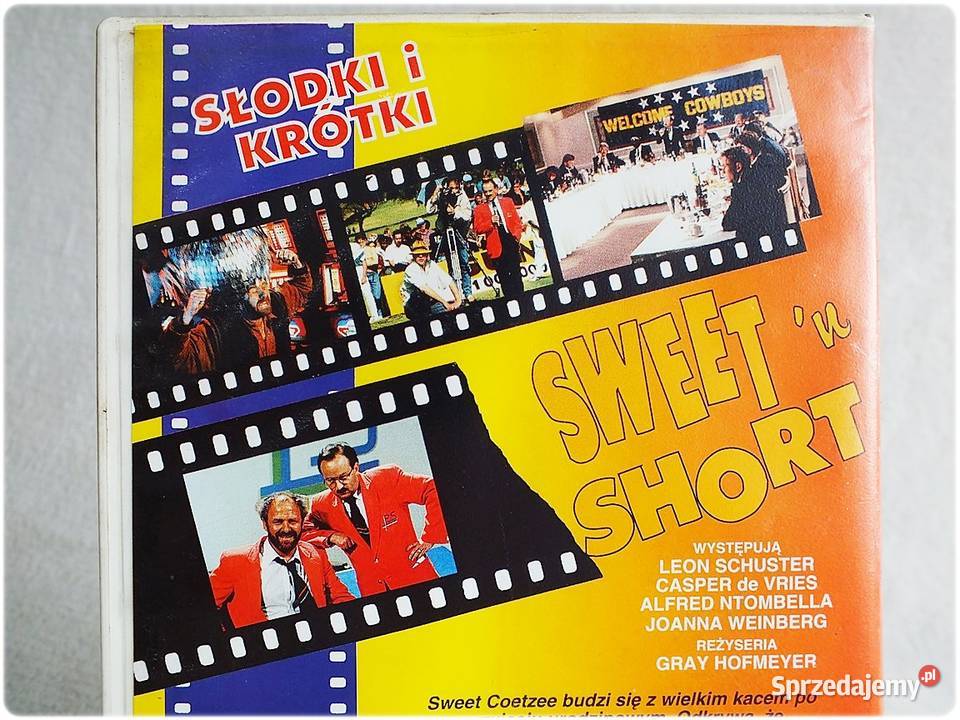 Kaseta VHS Sweet Short Słodki i Krótki Film na VHS lubuskie Żary