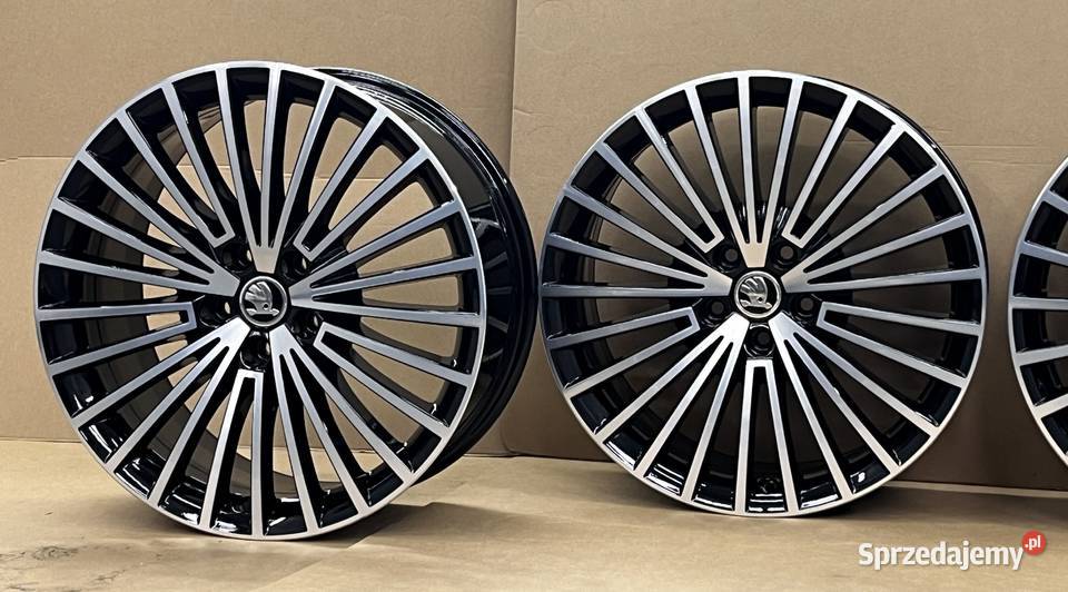 Felgi 19 ORYGINAŁ Skoda SUPERB 8Jx19 ET44 5x112 wielkopolskie Gostyń