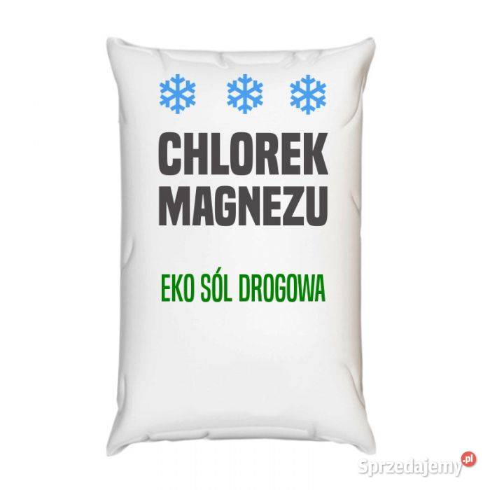 Chlorek magnezu ekologiczna sól drogowa 25 wielkopolskie Poznań
