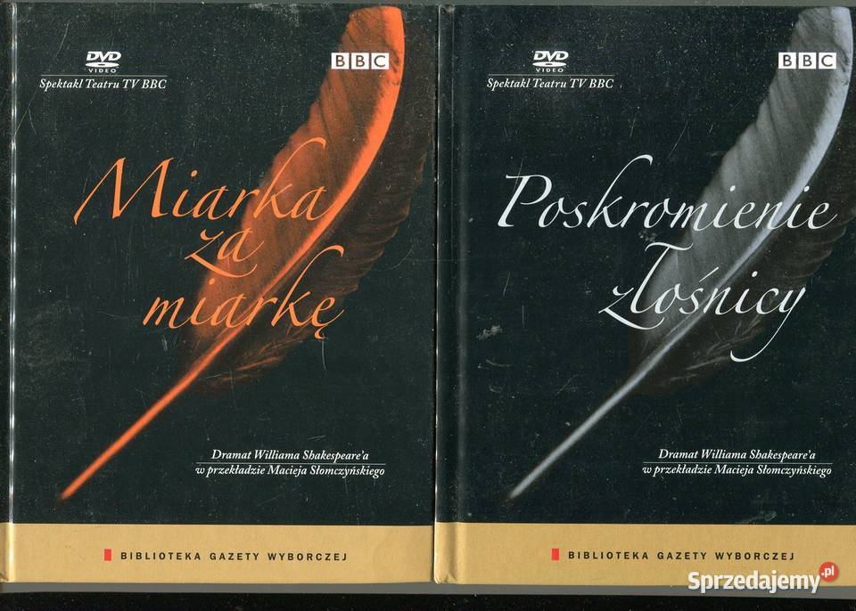 Miarka miarkę Poskromienie złośnicy DVD Szczecin