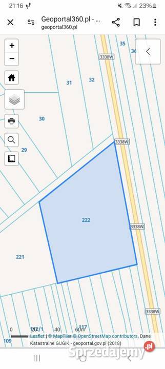 Sprzedam działkę Smagów