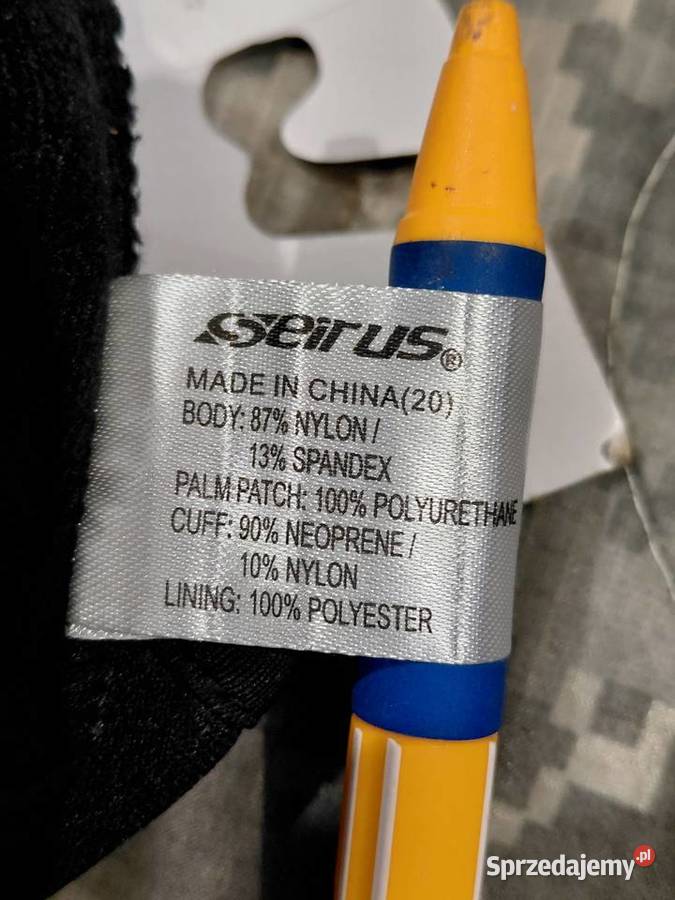 Rękawice Seirus Softshell wodoodporne XL Wrocław sprzedam